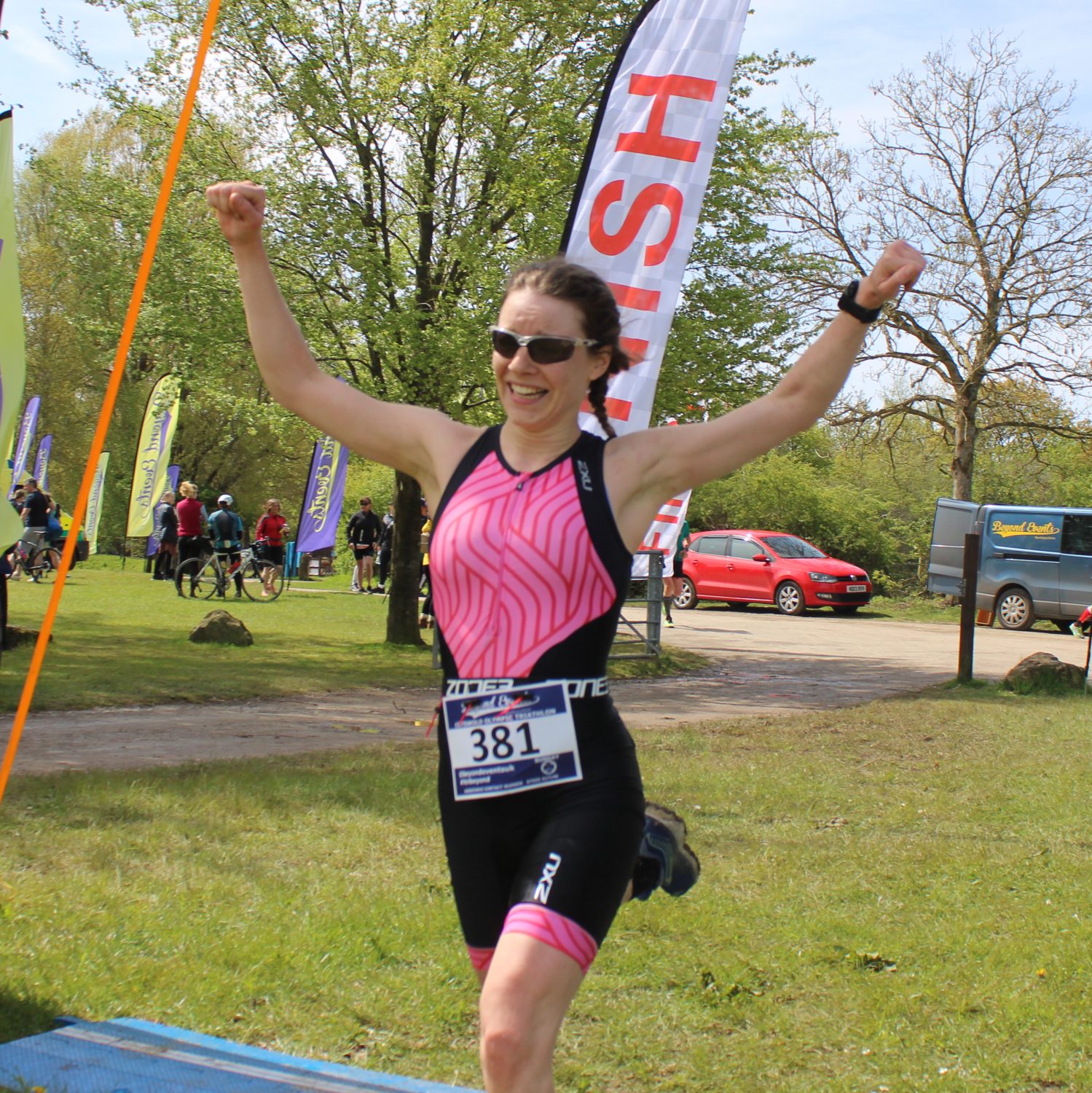 SQ Miss Gidon crossing the finish line copy