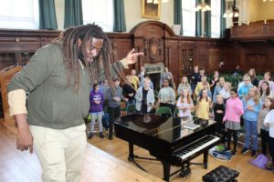 BBC Singer, Composer and Instrumentalist Leads Workshop at RGS Worcester