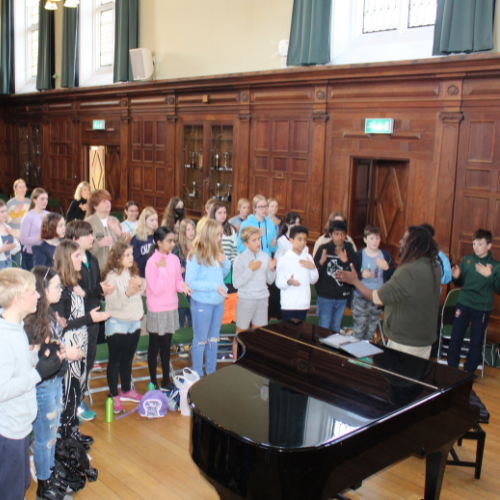 BBC Singer, Composer and Instrumentalist Leads Workshop at RGS Worcester