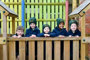 RGS Nurseries in Worcester children outdoors