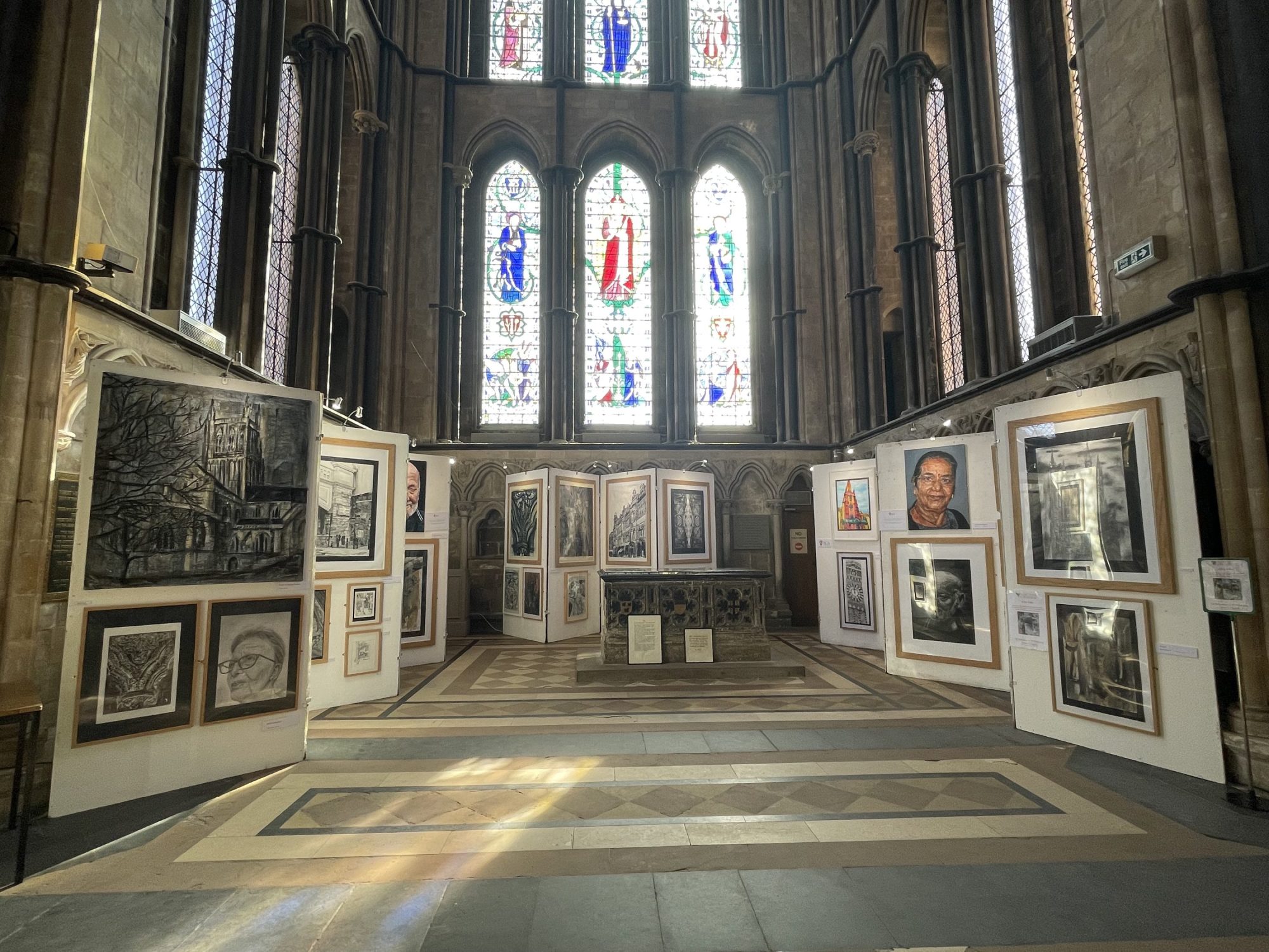 Exhibiting ‘City Life’ Creativity in the Cathedral