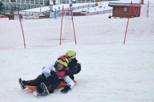 Skiing in Sestriere