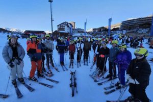 Skiing in Sestriere
