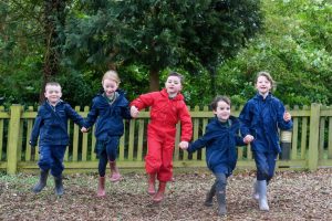 Dodderhill Prep pupils playing play area - Wrap Around Option