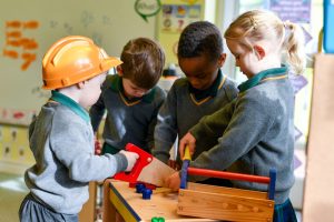 RGS Dodderhill Nursery children playing