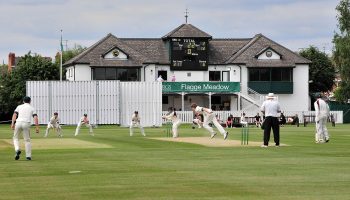 Cricket pitch photo